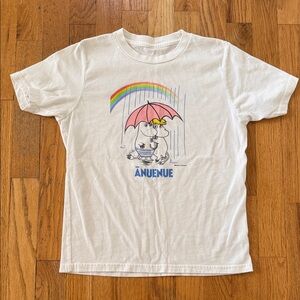 Moomin Hawaii t-shirt.  Size 8 years old.